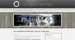 Desktop Screenshot of eastbaywonbuddhism.org