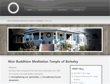 Tablet Screenshot of eastbaywonbuddhism.org